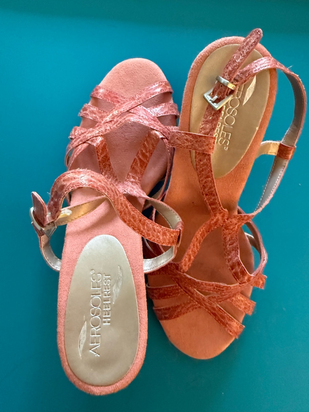 Brand New Aerosoles Coral Textured Strappy Women's Sandals
